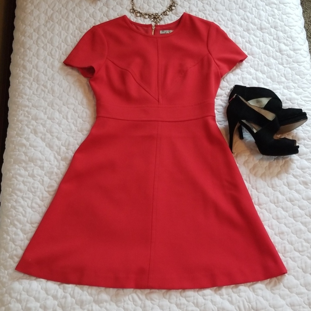 Eliza J Red Dress